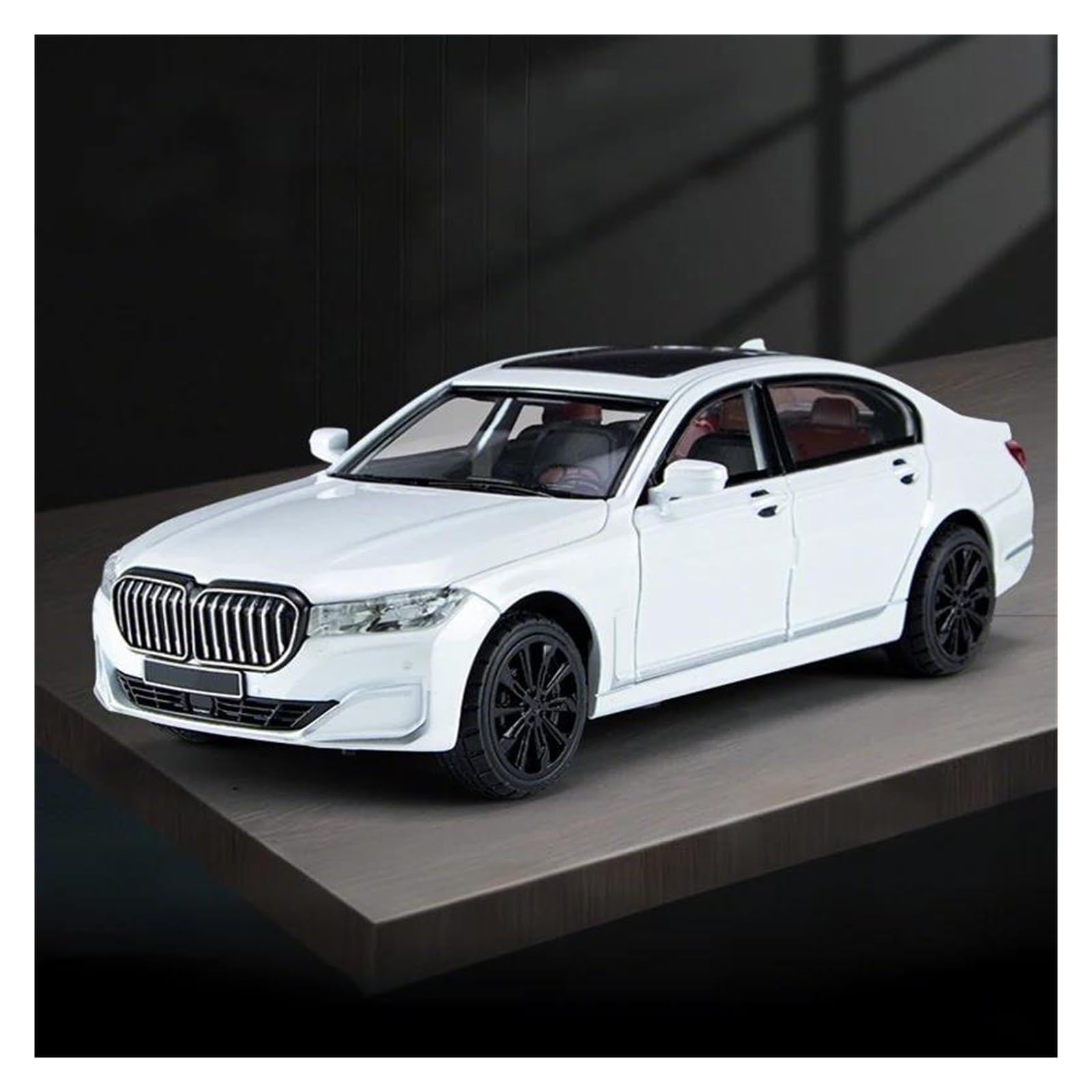 Btwodian Scale Model Car For BMW 760LI Diecast Model Car