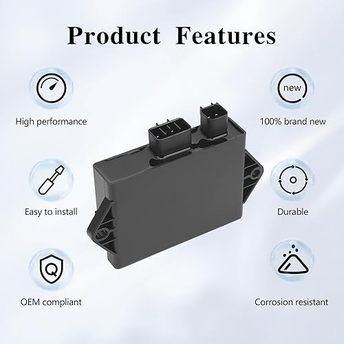 Miniatura 3 de Caja CDI - Unidad de módulo de encendido 5YT-85540-00-00 5NF-85540-00-00 para Yamaha YFM350X Warrior 350 2002-2004/YFM 350 Warrior California