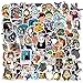 100/50 pegatinas Anime Totoro Ghibli Hayao Miyazaki Spirited Away Princesa Mononoke Dibujos Japoneses Dibujos Anime Totoro pegatinas estéticas 100 unidades