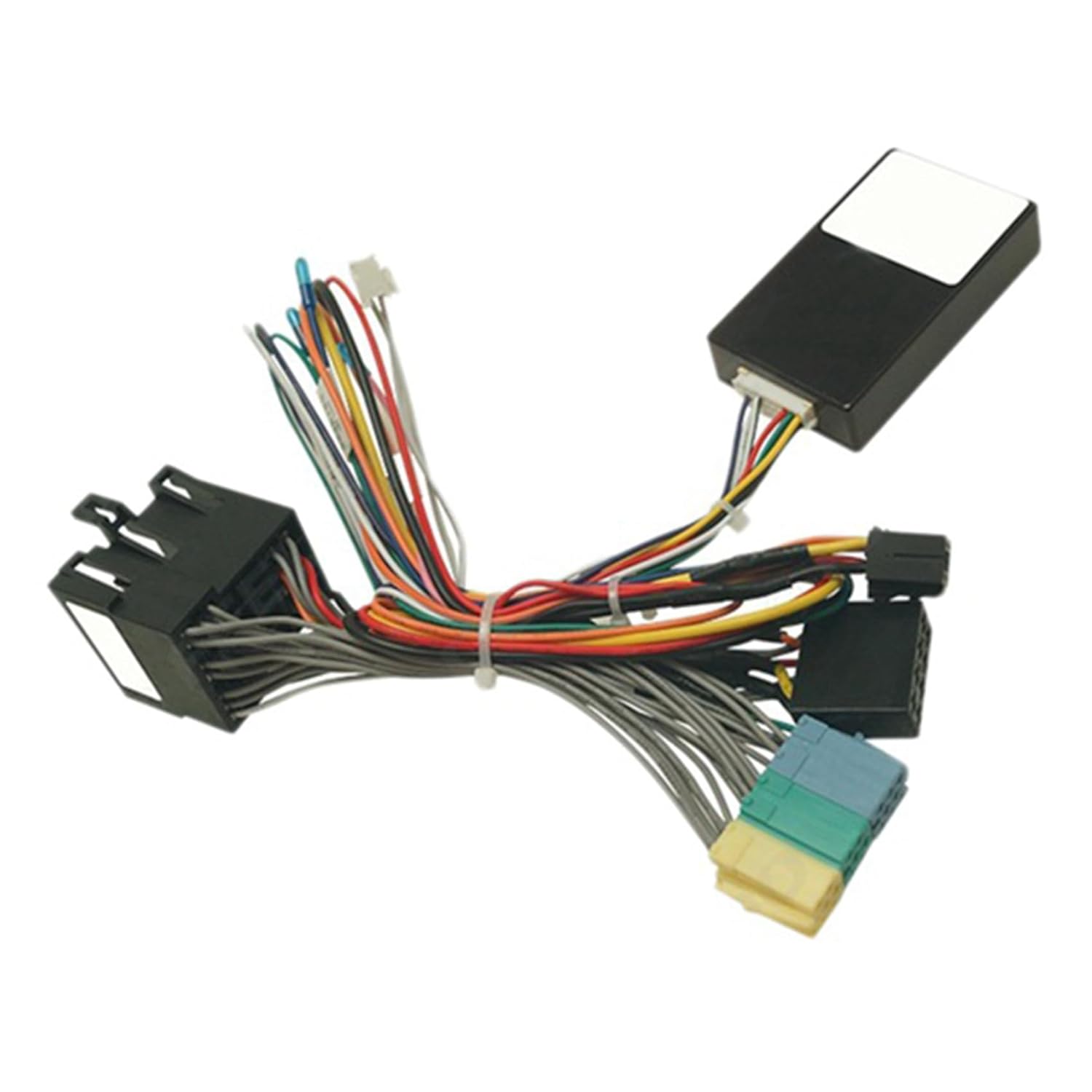 Car for Audio 16PIN Power Cord Adapter for Audio Power Harness with Canbus Box for Hyundai Genesis Coupe 2009-2012 - (A)