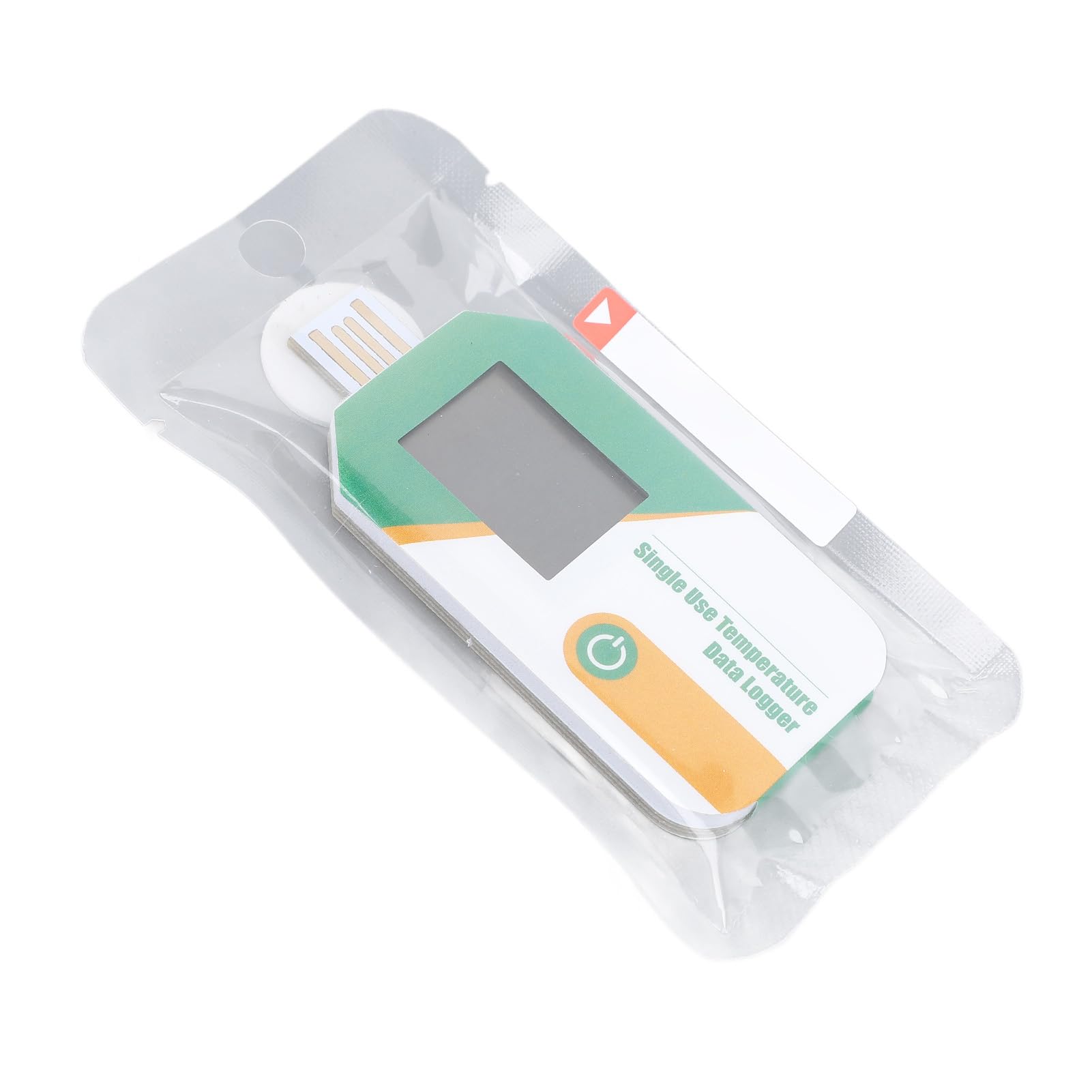 BTSEURY USB Temperature Data Logger Recorder with PDF CSV Reports, 32000 Points High Accuracy Single Use IP67 Water for Cold Chain Transportation, USB Temperature Data Logger