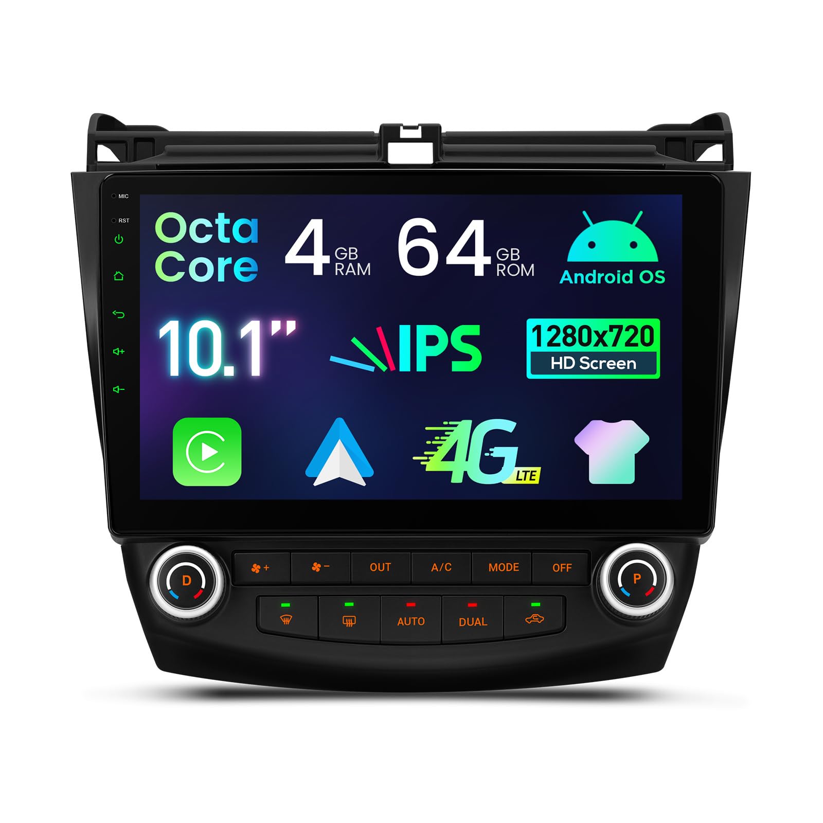 Amazon.com: XTRONS Android 14 Car Stereo for Honda Accord 7th 2003