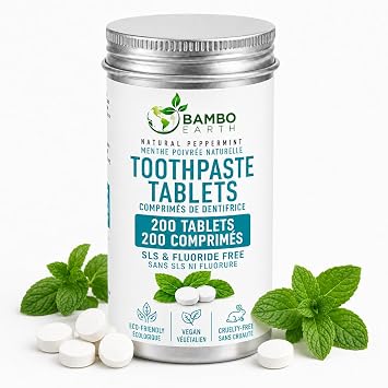 Toothpaste Tablets - Dental Pod Tablets Mouthwash - Teeth Whitening Tabs