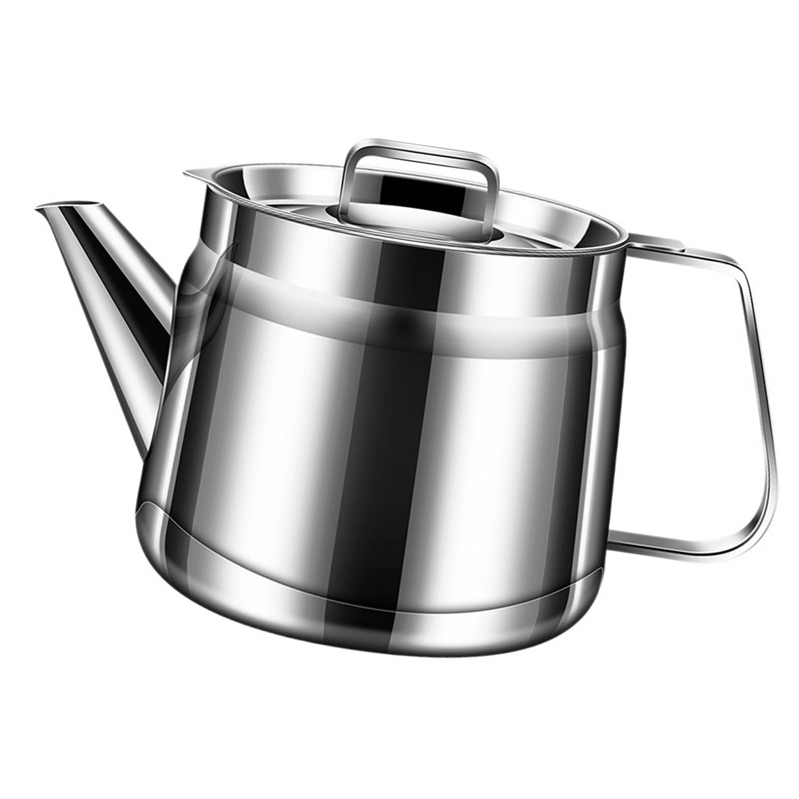 MALSSE Rustless Engine Filter Container with Stream 1.5L Capacity Permanent Kitchen Tool for Frying Storage and Cooking Search Engine Filter Container