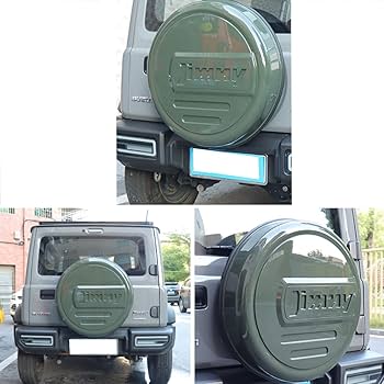 傷ありジムニー JB74 JB64 背面 スペアタイヤカバー ハードカバー Amazon | WouND ジムニー JB74 JB64 スズキ車タイヤカバー 背面