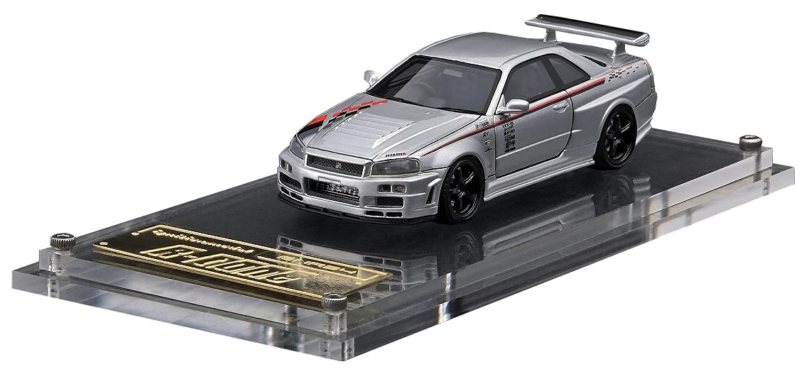 Amazon.co.jp: ignition model 1/64 Nismo R34 GT-R R-tune Silver