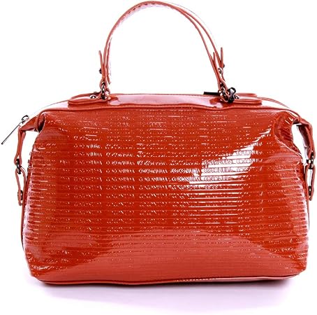 COCONUDA BORSA DONNA BAULETTO A MANO SPALLA TRACOLLA BAG VERNICE LUCIDA  BORSA05 - Taglia UNICA Colore principale COCCIO : Amazon.it: Elettronica