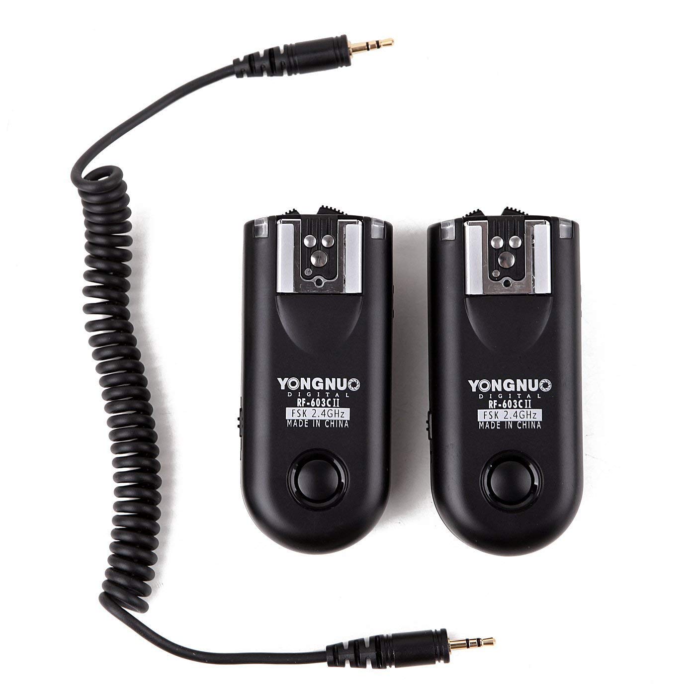 Yongnuo RF603 II C1 Funkauslöser Blitzauslöser Auslöser für Canon. Verbessertes Nachfolge Modell RF603