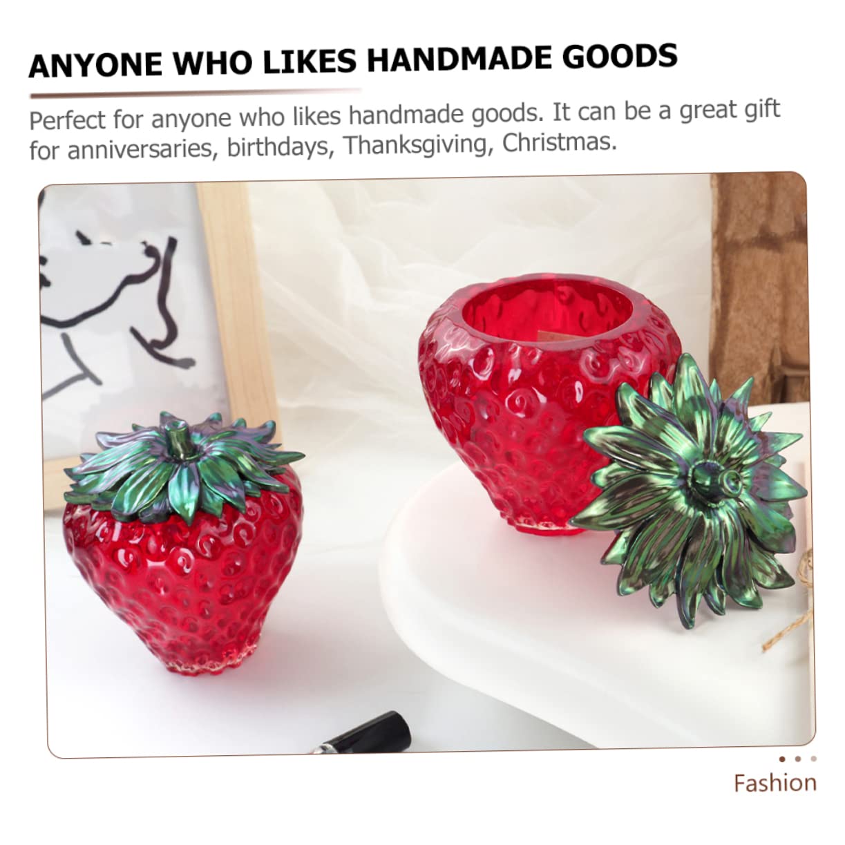 Veemoon 4 Juegos Moldes de Silicona para Frascos de Frutas Molde de para Manualidades Diy de Frutas para Casa u Oficina