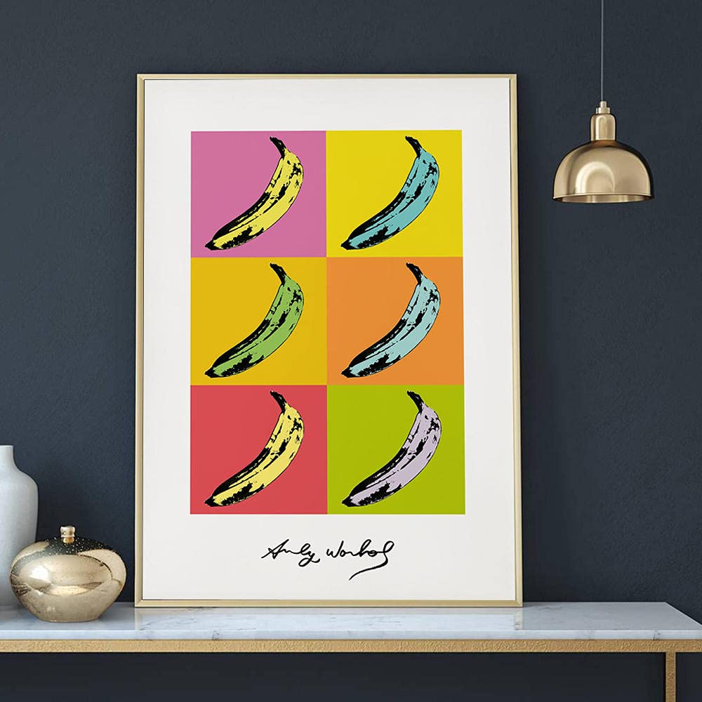 Amazon.com: Andy Warhol Wall Art Banana Posters Velvet Underground