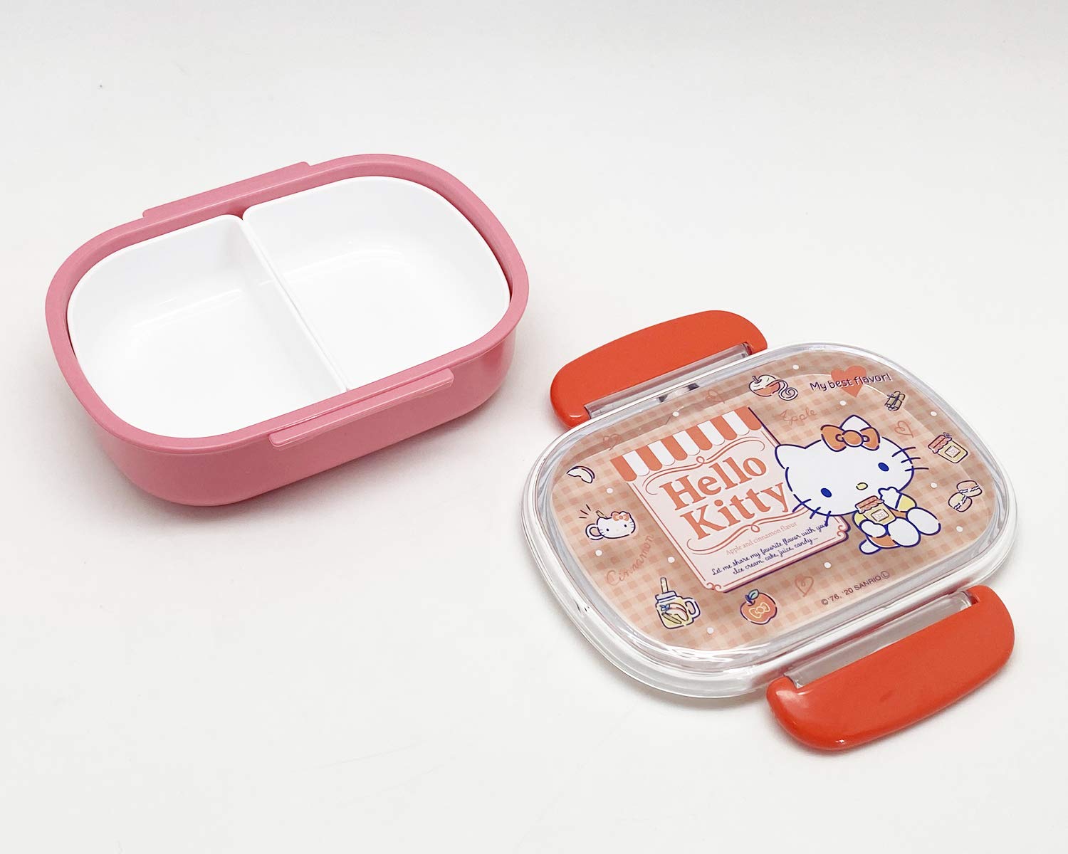 Amazon｜オーエスケー ハローキティ アップル ランチボックス(中