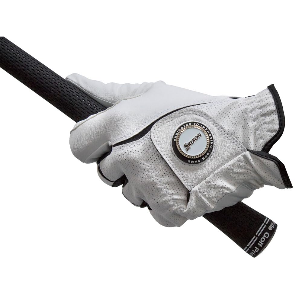 Srixon S0102057 Rękawice golfowe, Mężczyzna, Biały, S