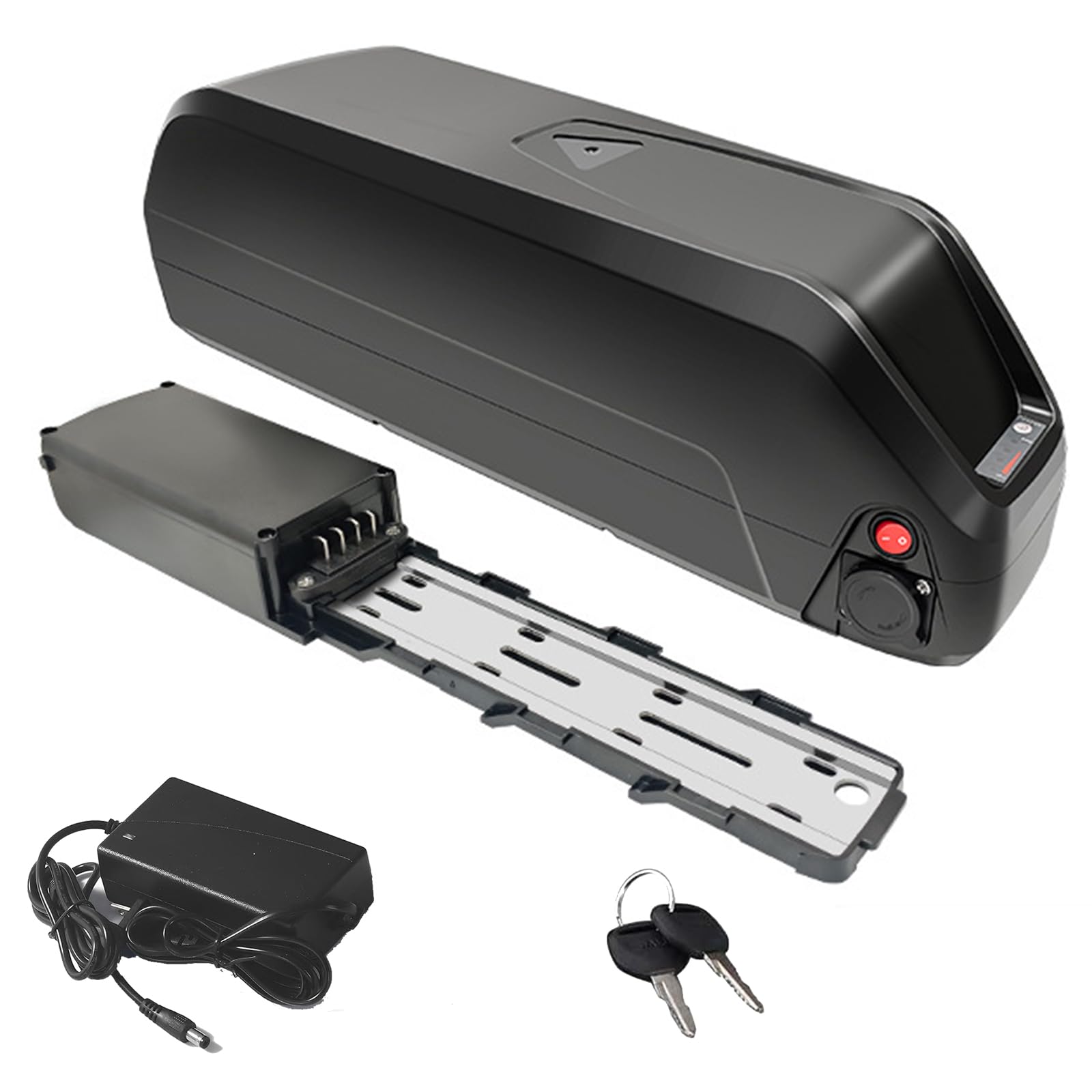 Lithium-Akkupack 36V 10Ah 15Ah Unterrohr-Akku 48V 21Ah 24,5Ah E-Bike-Akkus 52V 17,5Ah 20Ah Einrad-Akkus mit Ladegerät