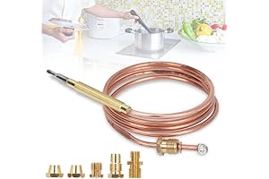 Replacement Thermocouple for Gas Stoves, Water Heaters, and More