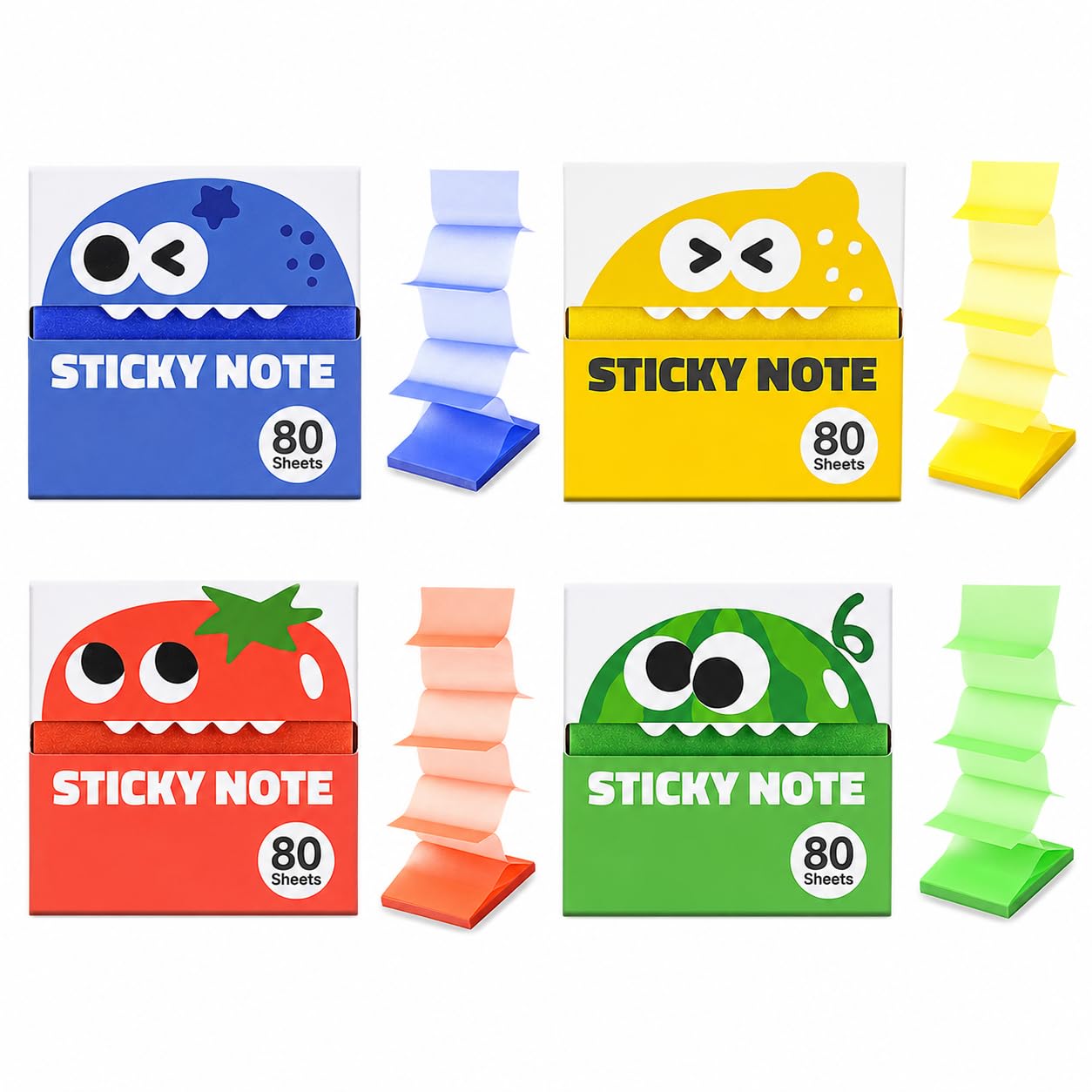 Glitter Sticky Notes, Transparent Sticky Notes, See-Through Memo Tabs, Shimmering Pet Film for Clean Annotations,3 x 3 in, Easy Pull, for Teachers, Students, Desks, Gifts (4pcsb)