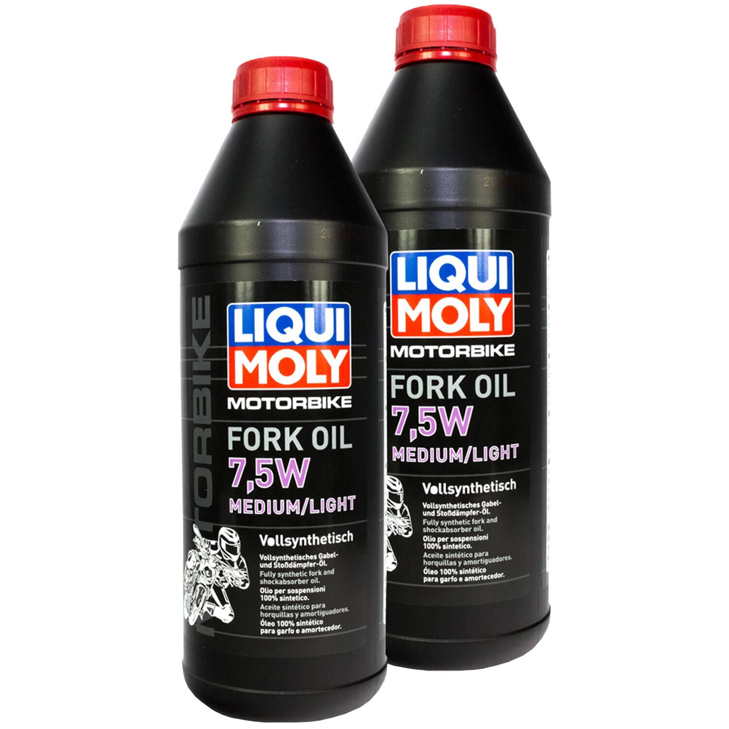 Gabelöl Gabel Öl LIQUI MOLY Motorbike 7,5W medium/light 2 X 1 Liter