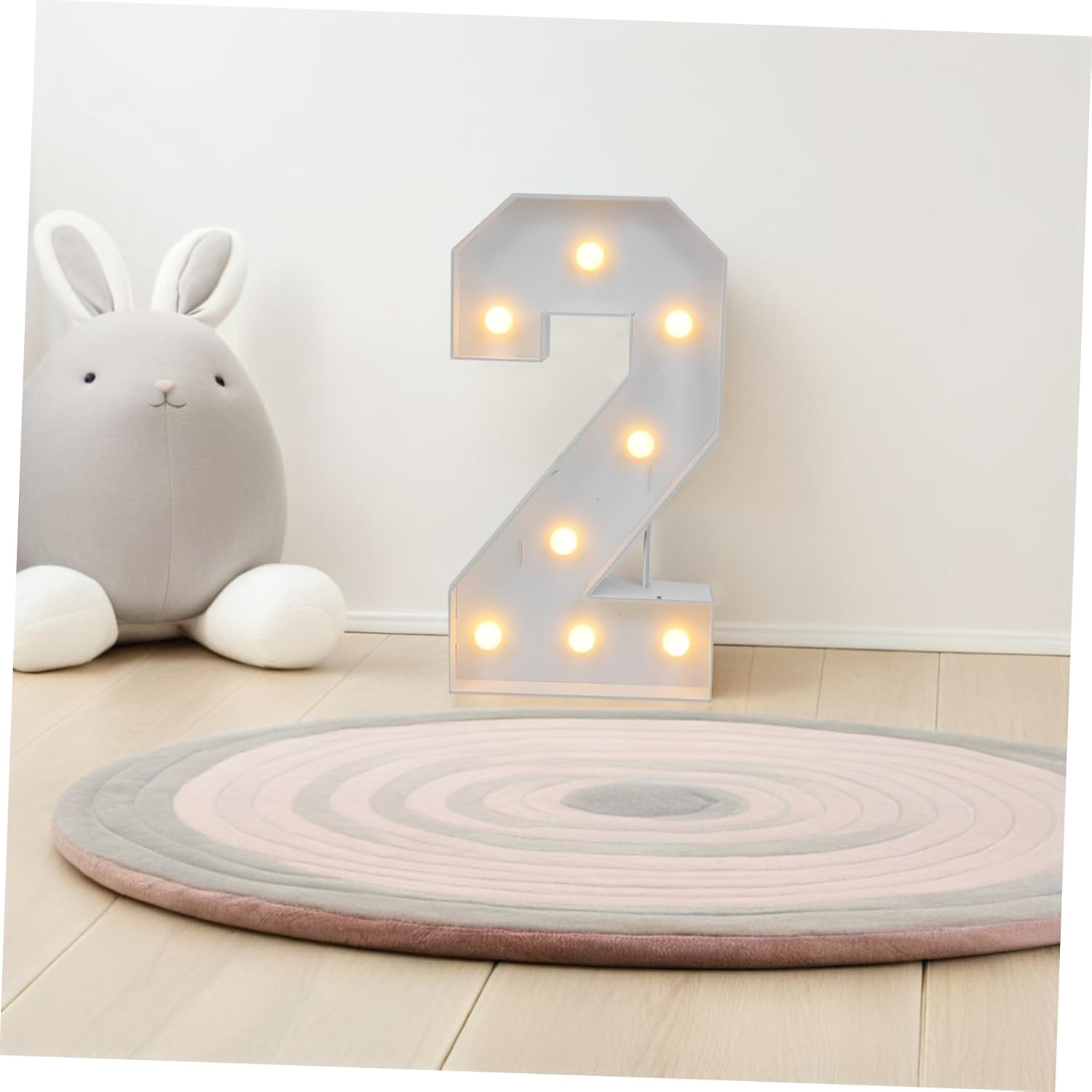 1set Illuminated Number Led Party Decoration Sign for Birthday Easy Installation for Boy Girl Parties and Family Celebrations