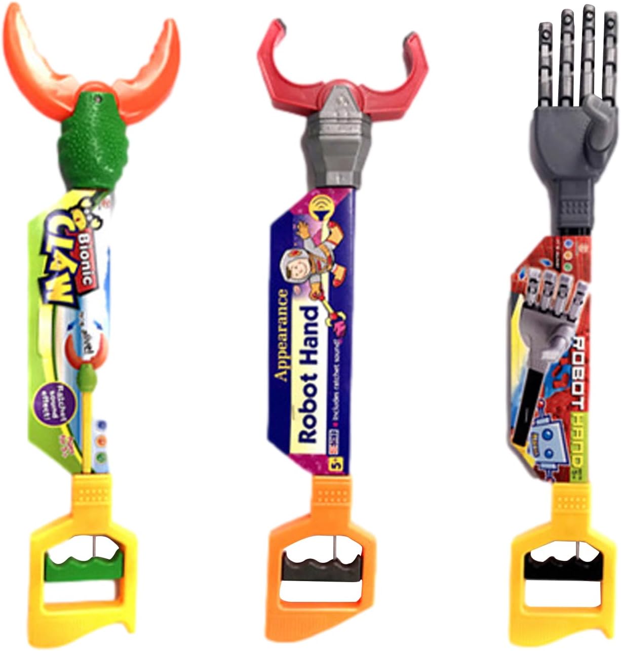 Kids Grabber Claw Toy, Interactive Handheld Toy Grabbers, Pick Up Tool, Fun Educational Intelligence Toys Improves Hand-Eye Coordination, Toys Grabber Arm for Indoor Play, Learning Activities