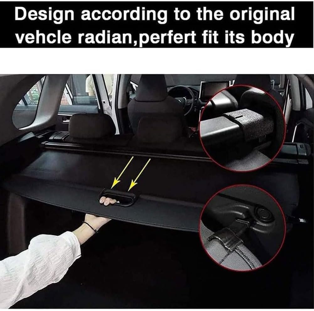 PGYREUGQ Retractable Rear Cargo Cover for Mercedes BeNZ Smart 2010-2014, Car Trunk Load Shelf Rear Boot Panel Roller Blind Accessories 6 61WkG+ZWJmL. AC SL1001