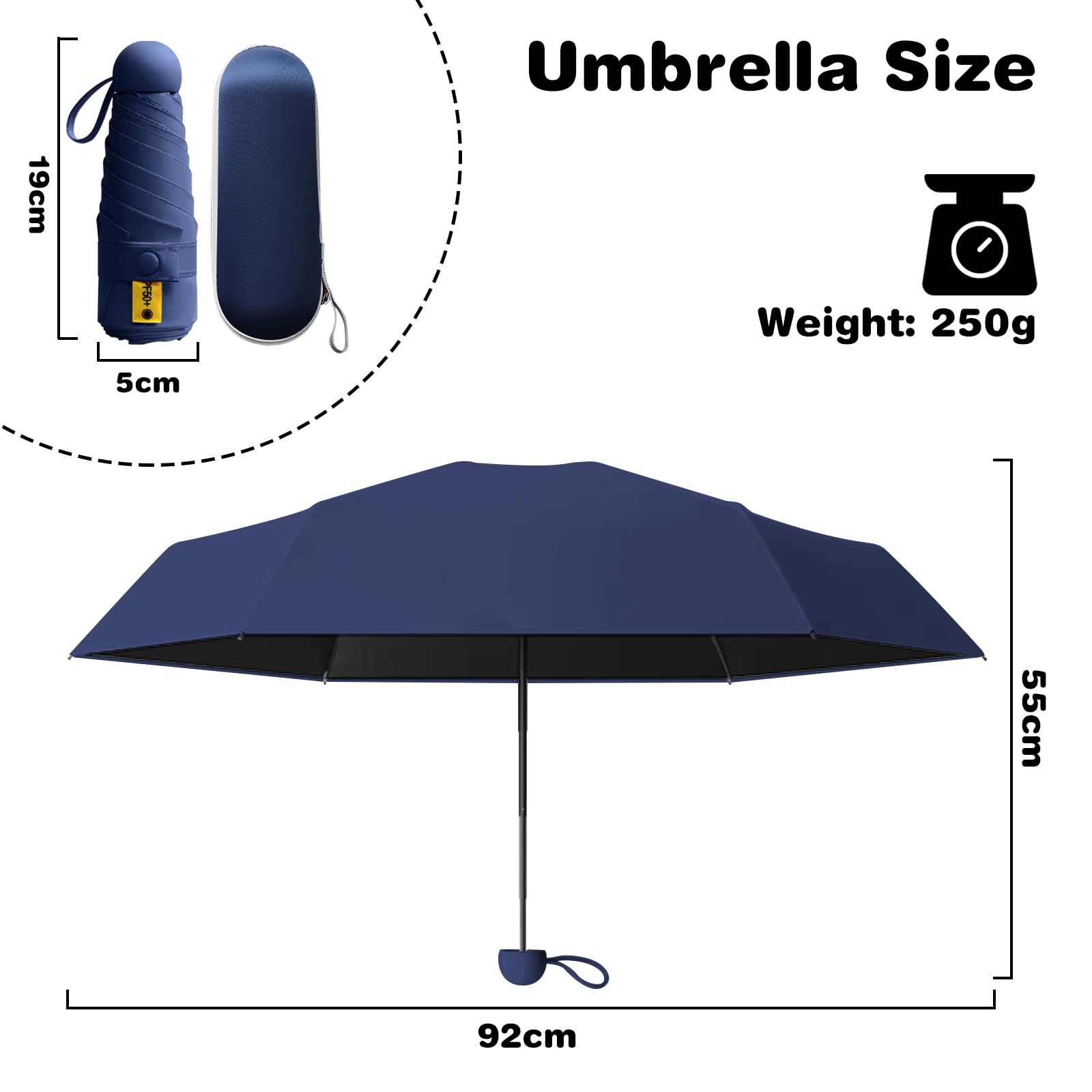 Mini Parasol Kieszonkowy, Składany Parasol Przeciwwiatrowy, Parasol Przeciwsłoneczny, Mini Parasol, Codzienne Podróże, Unisex