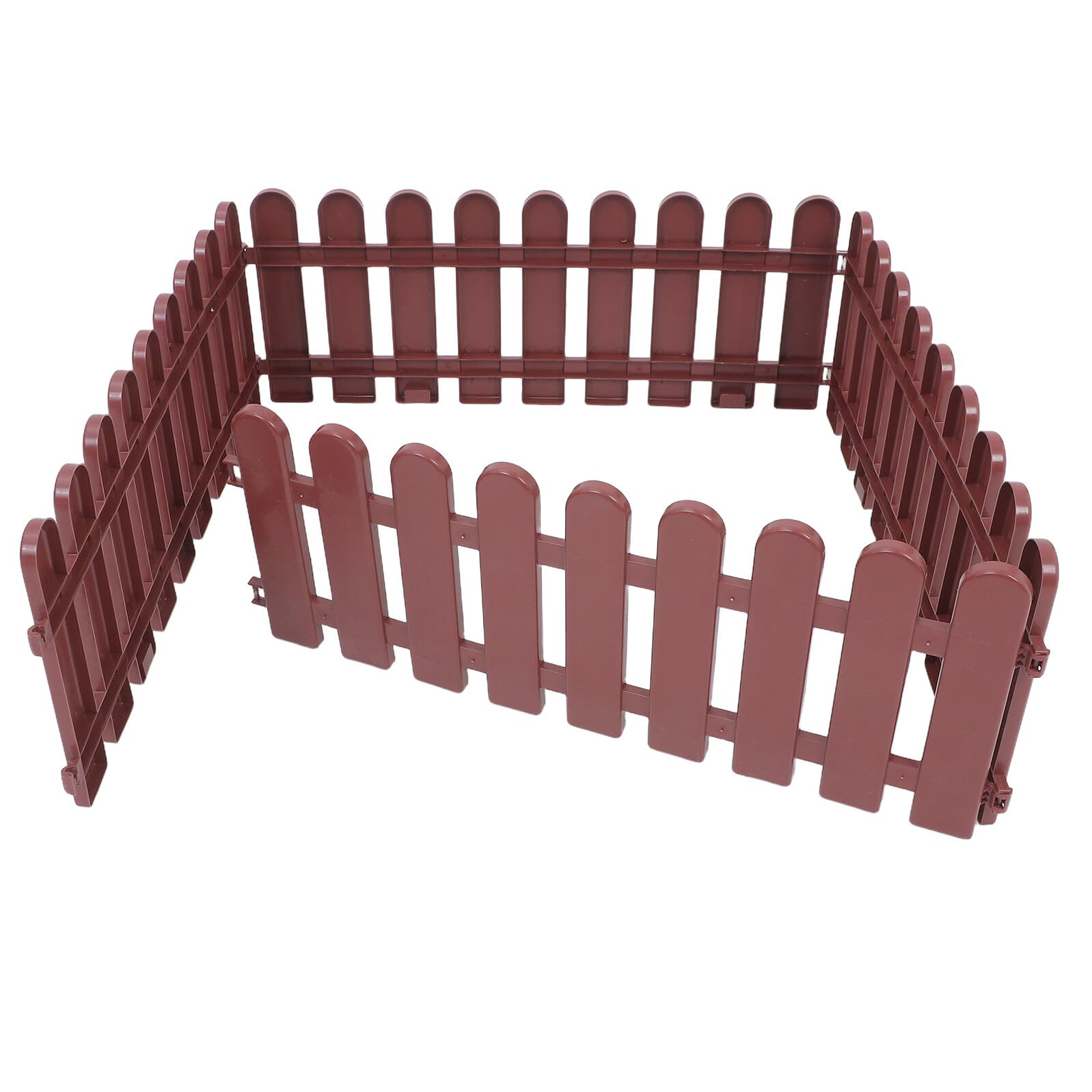 Clôture pour petits animaux en PVC : parc modulaire de 4 pièces pour lapins et reptiles