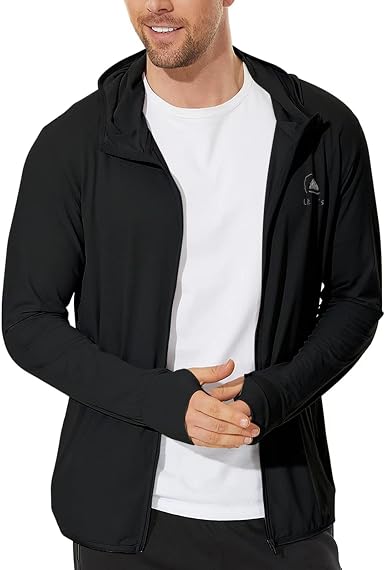 Amazon.com: Sudadera con capucha UPF 50+ para hombre, manga larga, SPF para  pesca, al aire libre, chaqueta UV, senderismo, correr, pesca, ligera :  Deportes y Actividades al Aire Libre