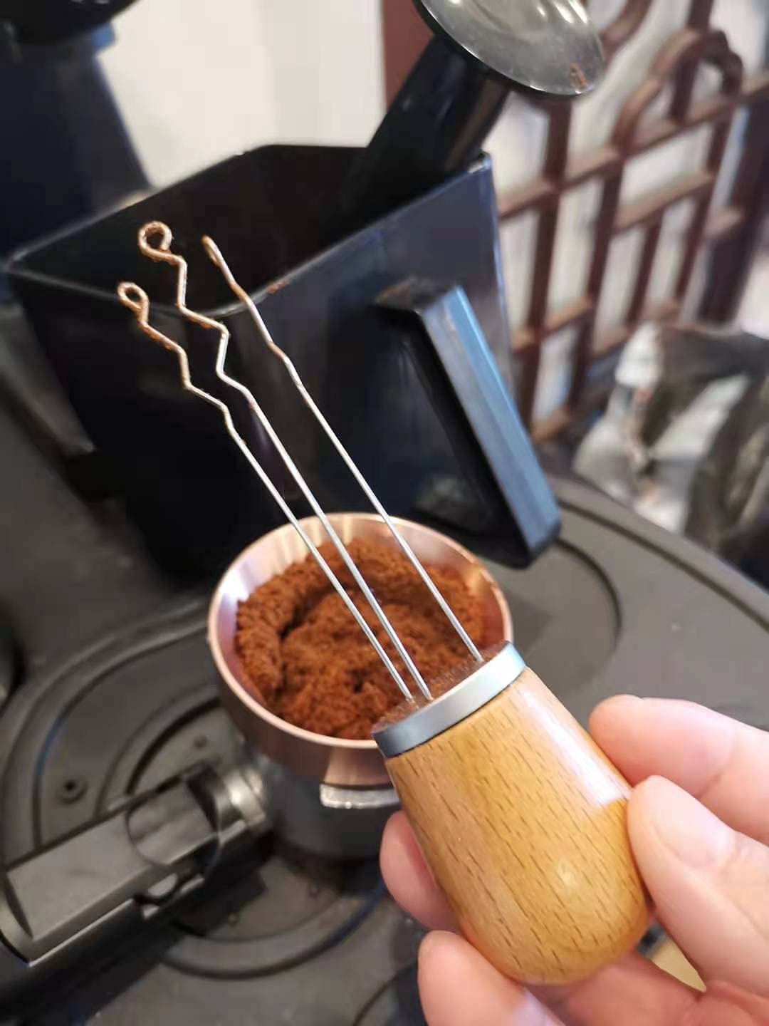 Buy Espresso Coffee Stirrer WDT Tool Coffee Distribution Tool, Wood