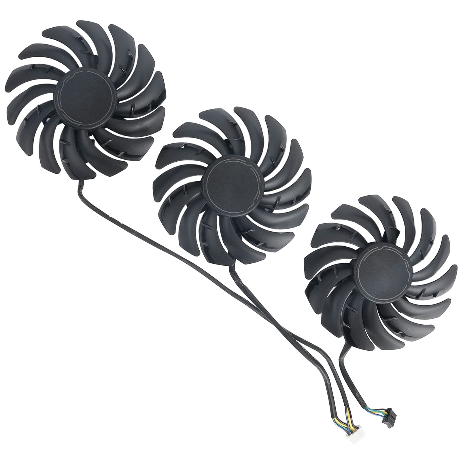 inRobert PLD09210B12HH 85mm RTX3070 RTX3080 RTX3090 Graphics Card Fan for MSI RTX 3070 3080 3090 Ventus 3X Cooling Fan (Fan-Full Set)