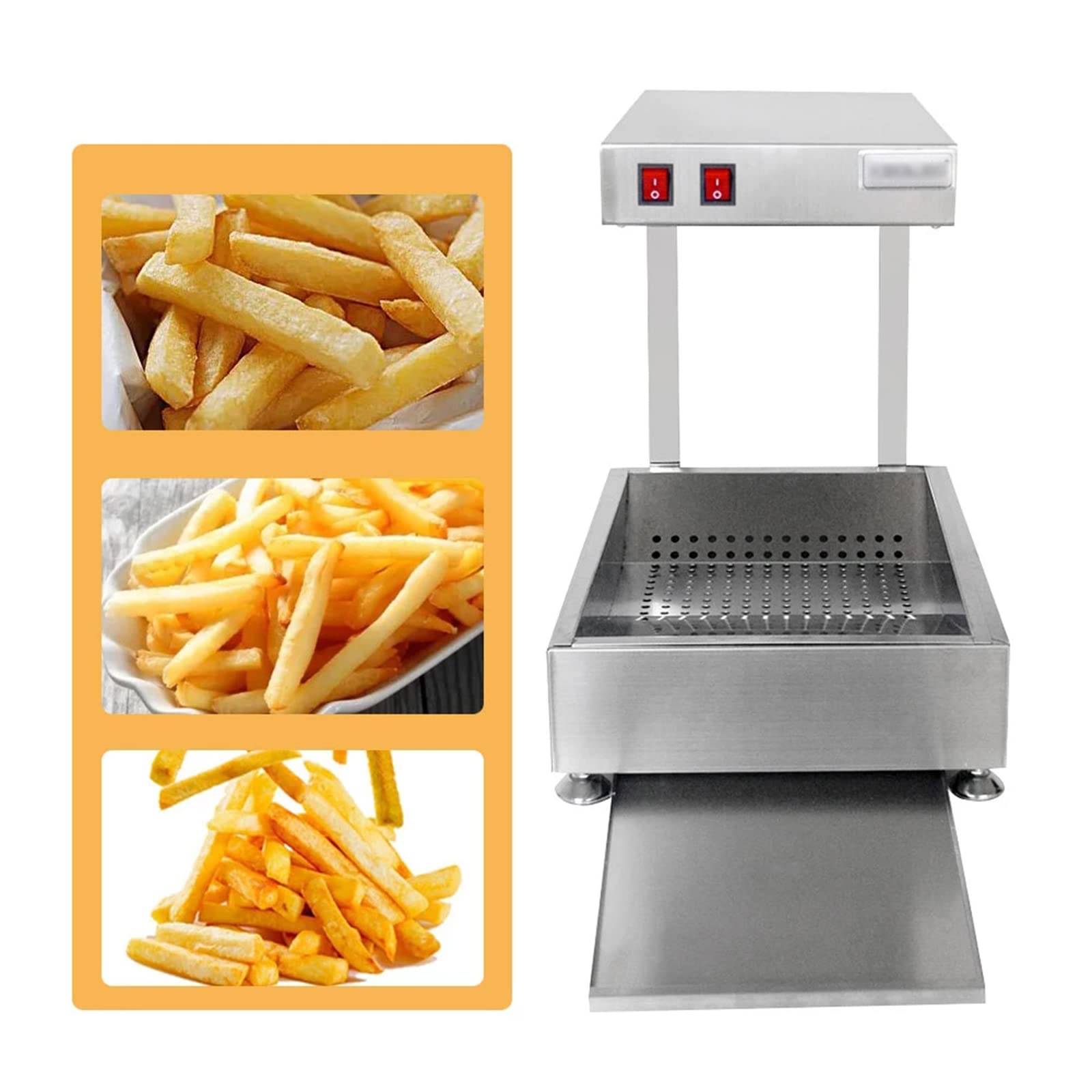 Amazon.co.jp: 業務用フレンチフライウォーマー、ステンレス製