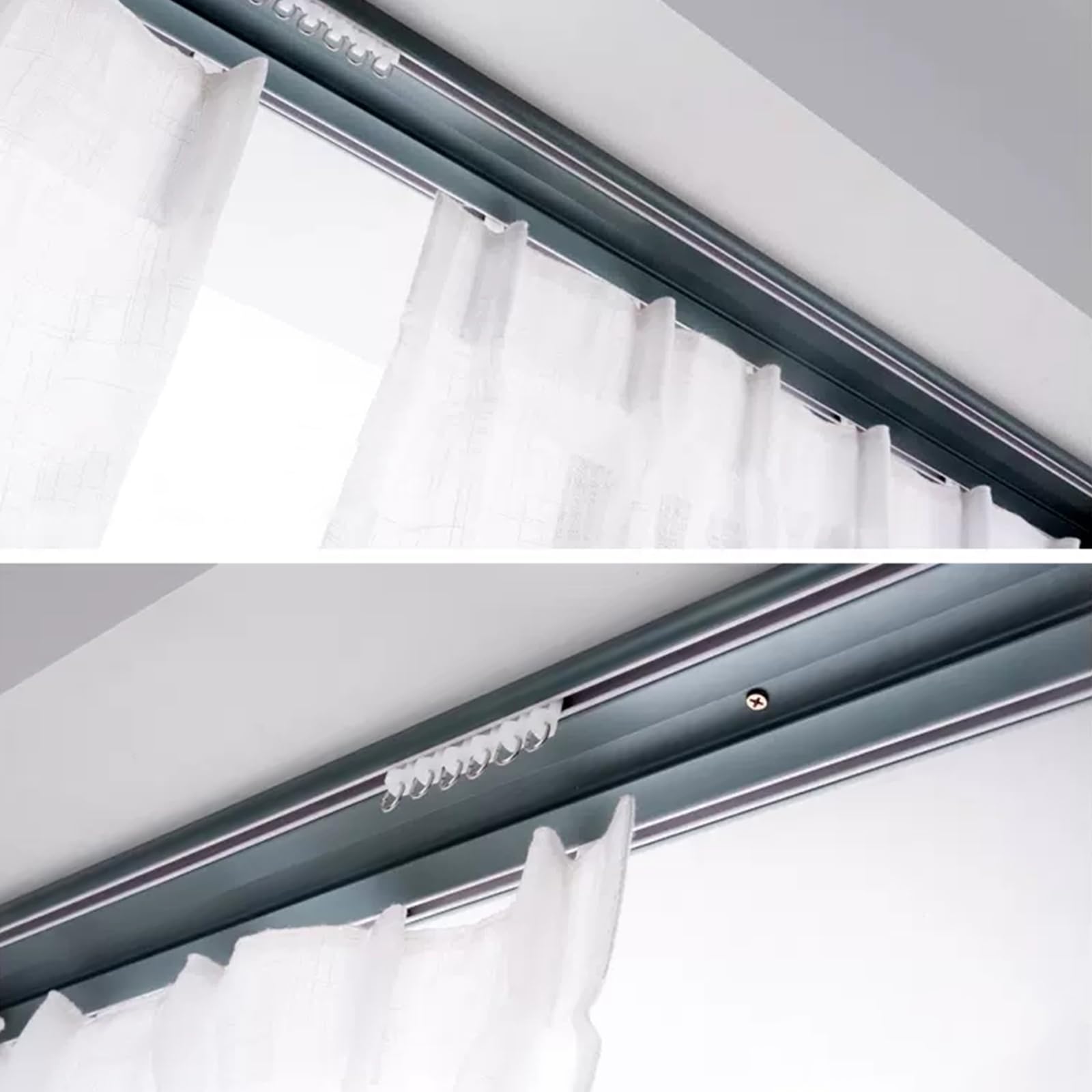 ain s 3,5 m Doppio binario montaggio a soffitto Set adiuble per Soggiorno & Camera da letto Ele d h Soffitto Suspeon System