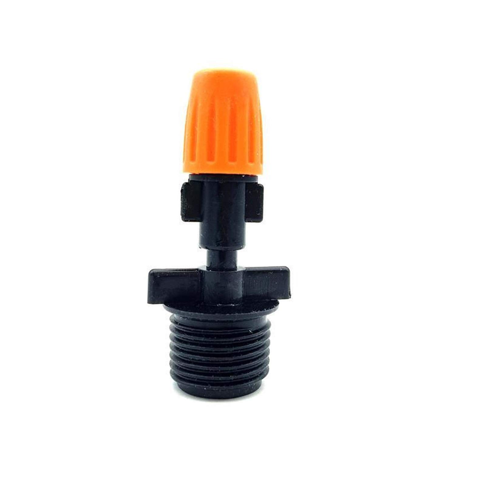 Innaffiare le piante in vaso Annaffiare i tappi di 50 Ugelli di atomizzazione G1 / 2 pollici Interfaccia Garden Hose Impianti impianto impianto di irrigazione Regolabile Strumento di interscambio di r