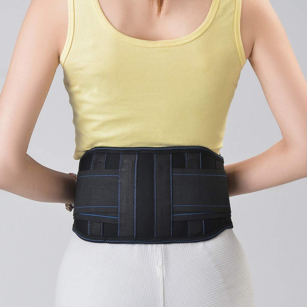 cintura di sostegno lombare, Supporto for la vita, sollievo dalla traspirabilità portatile for il mal di schiena, terapia magnetica autoriscaldante for ernia del disco(XL)