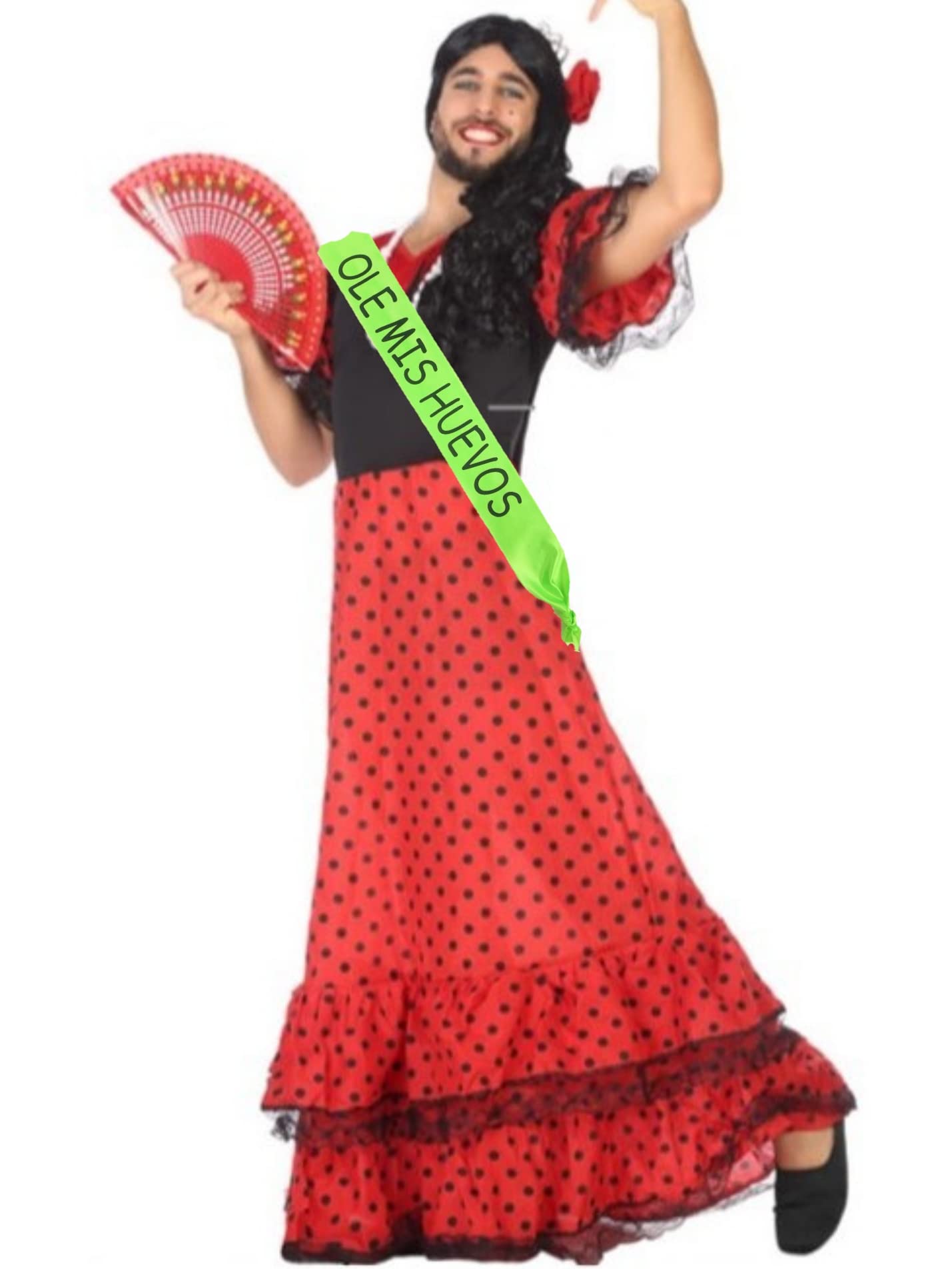 Disfraz de Sevillana Hombre - Despedidas de soltero