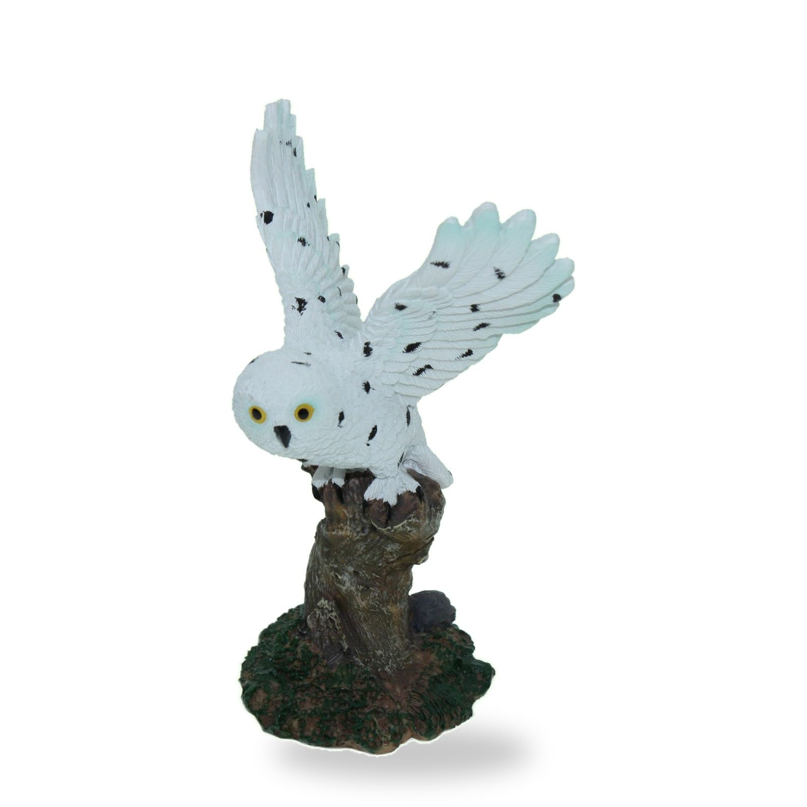 Cornelißen Polyresin Animal Figurine Snow Owl Height 13 cm