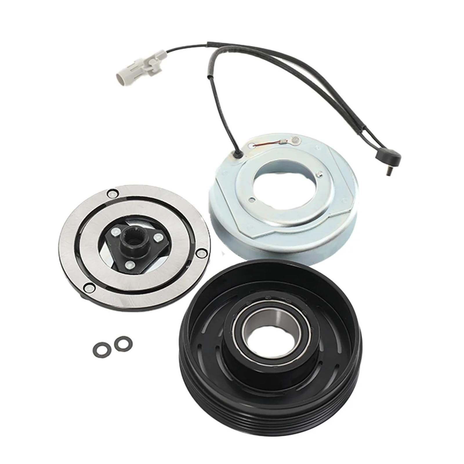 AC Compressor Clutch Kit Fit for Suzuki Fit for Swift SX-4 SX4 9520063JA0 9520063JA1 95201-63JA0 A/C AC Compressor Clutch Pulley MSC 60