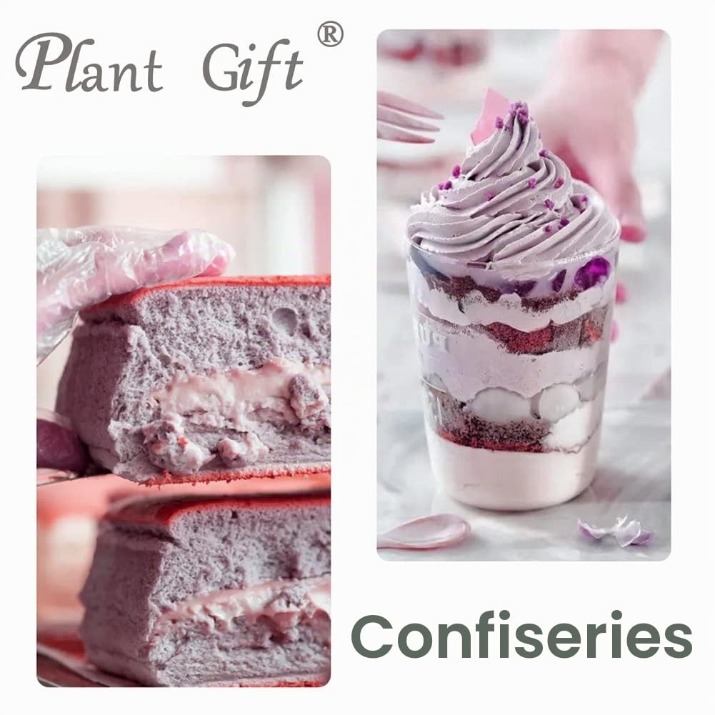 Plant Gift 100% Pur Poudre de Taro 香芋粉, Pour Pâtisserie 100g/3.25oz | Naturel. Sans additifs. Mouture fine, arôme doux et sucré. Pour smoothies et pâtisserie. Also: Taro Flour.