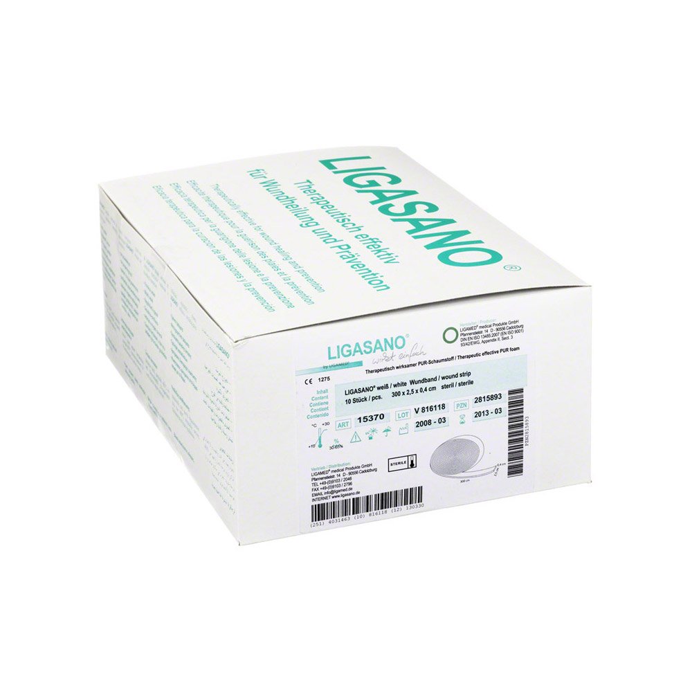 Ligasano Medicazione Sterile 300x2,5x0,4cm 10 Medicazioni