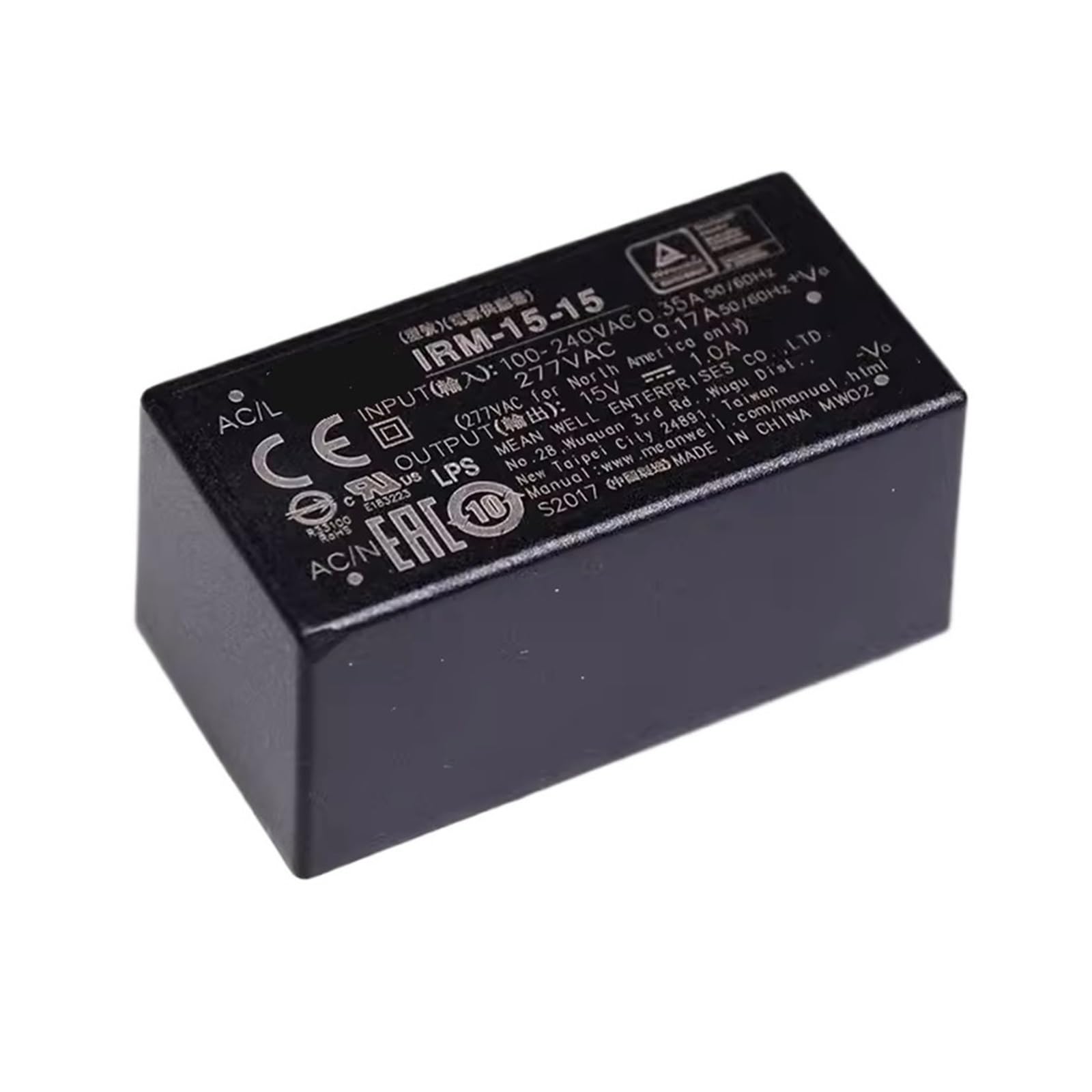 SWEWDSQG 15W AC-DC Power Module IRM-15-3.3 IRM-15-5 IRM-15-12 IRM-15-15 IRM-15-24(IRM-15-12)