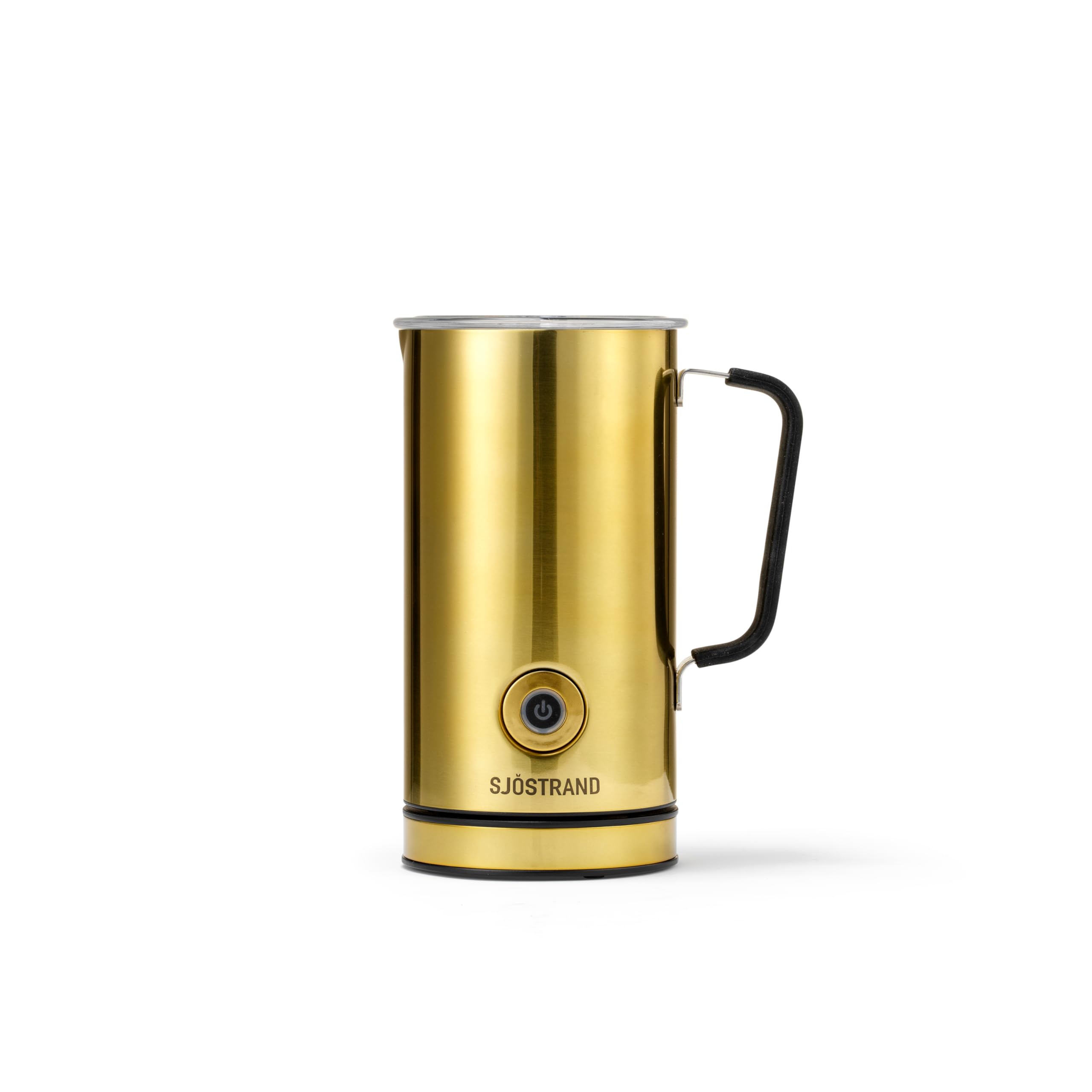 Sjöstrand Electric Milk Frother, Brass