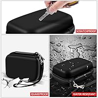 Vista 2 de Funda para microscopio Carson MicroFlip 100x-250x LED y microscopio de bolsillo iluminado UV (MP-250 o MP-250MU), color negro (solo funda)