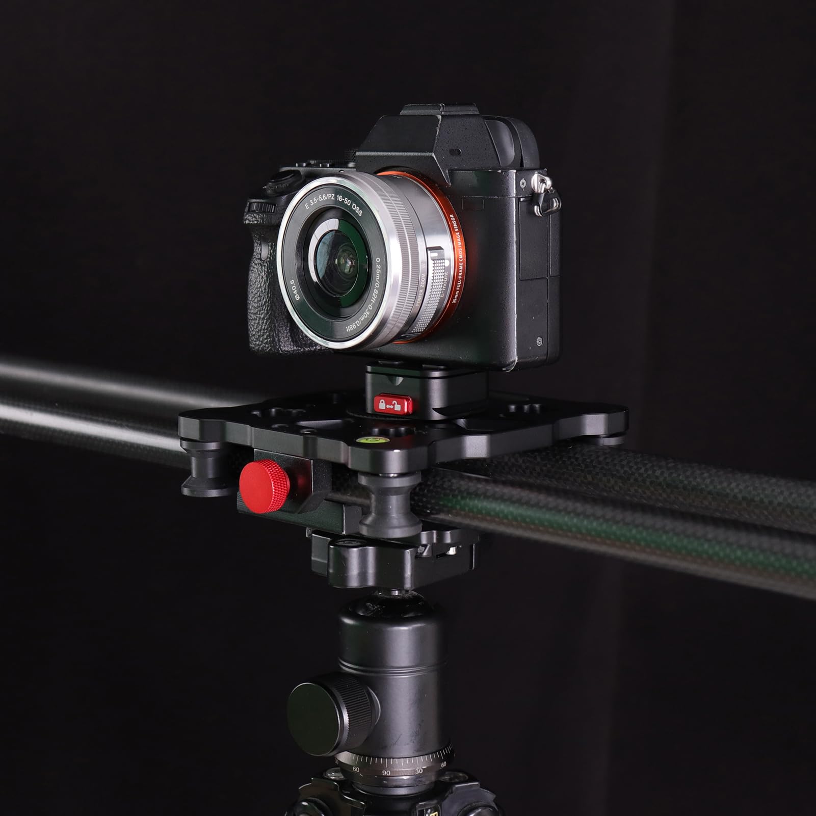 Placa de liberación rápida para trípode, placa QR, adaptador de montaje de cámara, configuración rápida, aleación de aluminio con tornillo de 1/4 pulgadas para cámara DSLR sin espejo, trípode