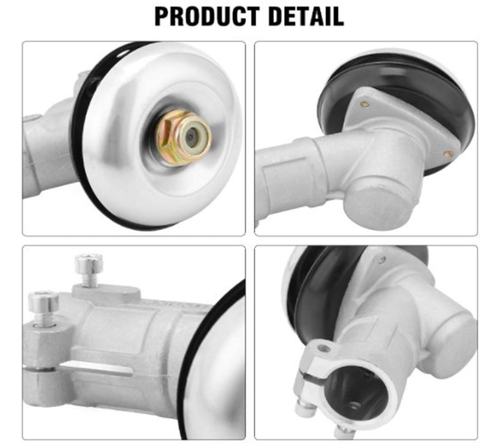 Cabezal de engranaje para cortacésped, repuesto universal para desbrozadoras de 26 mm, accesorios de caja de cambios de 4/7/9/10 dientes, cabezal de engranajes duradero y eficiente
