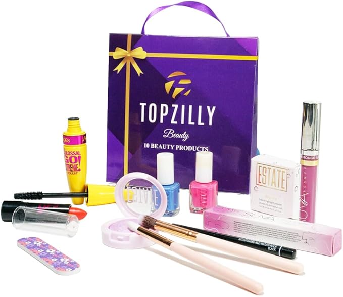 MAKEUP SETS FOR WOMEN GIFTS 10 pcs Beauty Make Up Cosmetic Set Kit Bag