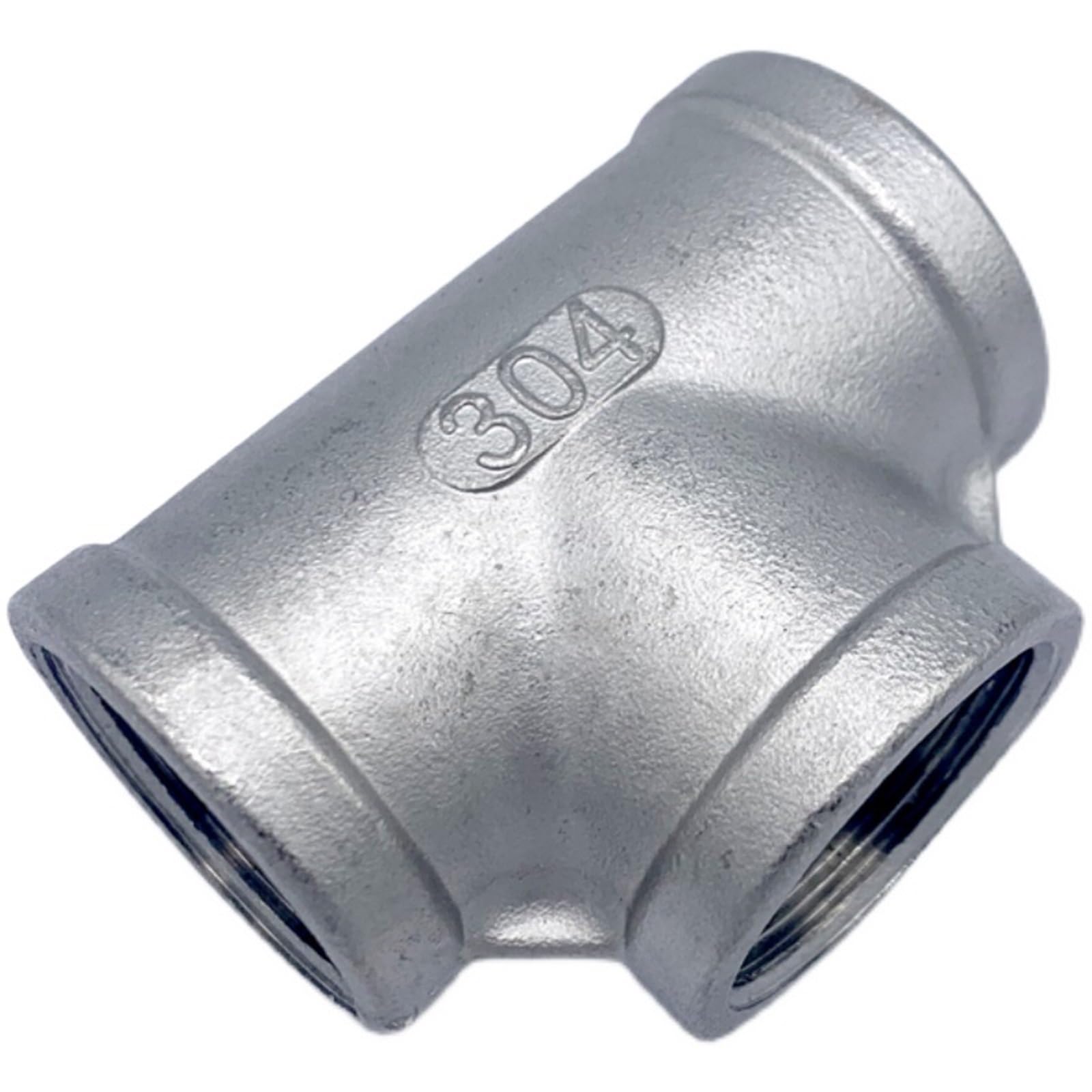 Raccordo a T Femmina a 3 Vie, sdoppiatore, Raccordo for Tubi in Acciaio Inossidabile, Raccordo a T, Idraulico per irrigazione, tubazioni(2")