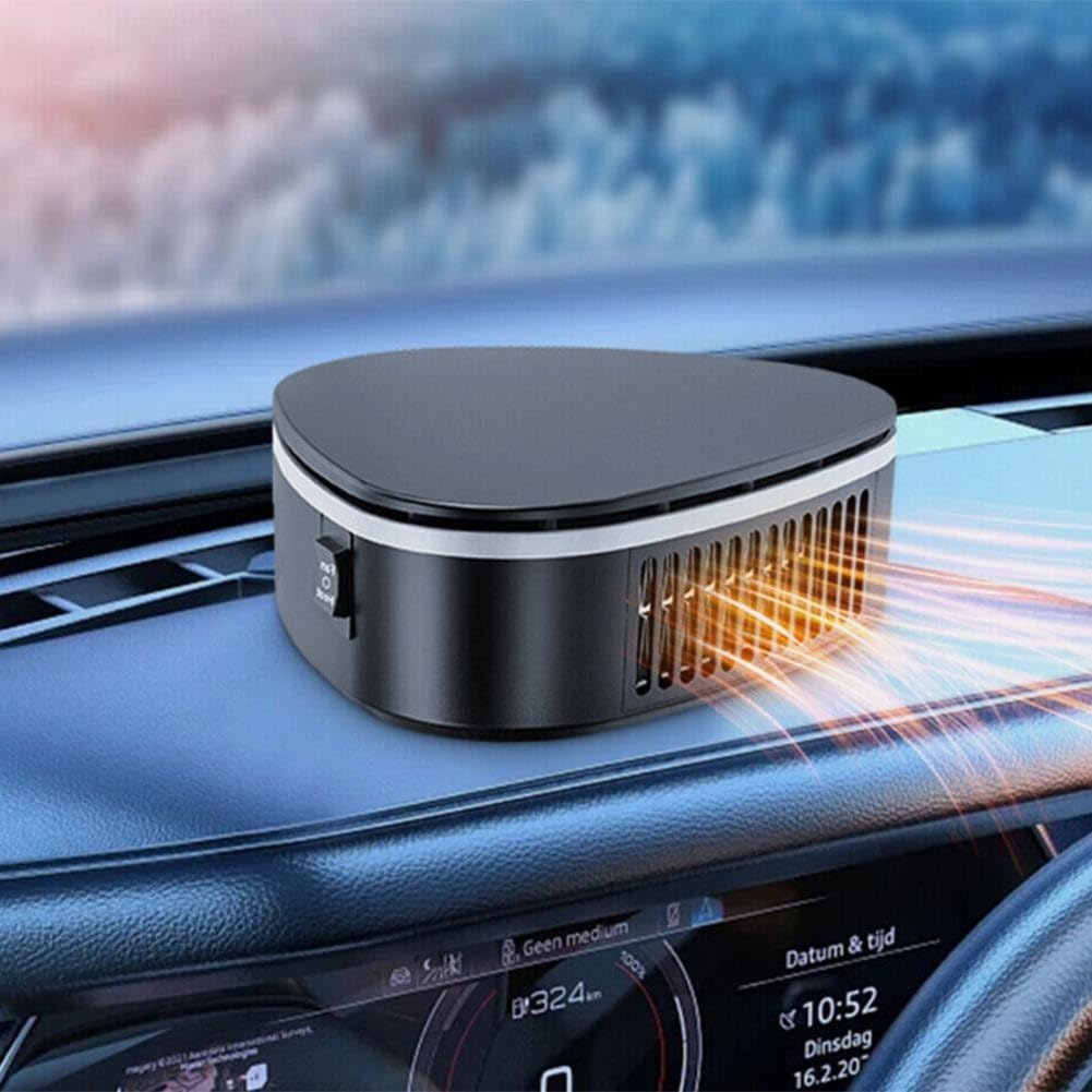 Auto Heizung 12V 120W - Tragbarer Entfroster Für Windschutzscheibe | 360° Drehbar & Schnellheizend