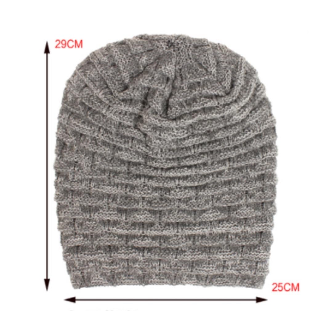 Cappello Uomo Donna Invernale Cappello Per Uomo Donna Inverno Caldo Termico Invernale In Pile Cappello Lavorato A Maglia Slouchy Spesso Berretto Con Teschio Berretto Invernale Uomo Donna ( Color : F ,