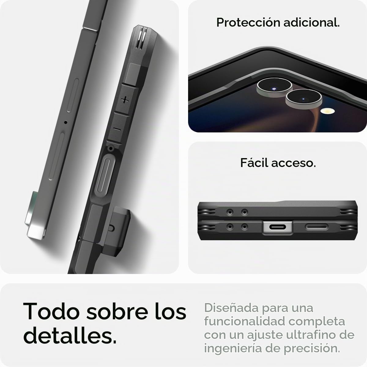 Spigen Funda Tough Armor Pro MagFit para Samsung Samsung Galaxy Z Flip 7