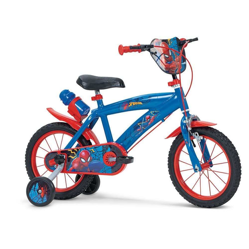 TOIMSA Bicicleta 14" Spiderman Huffy 4/6 Años