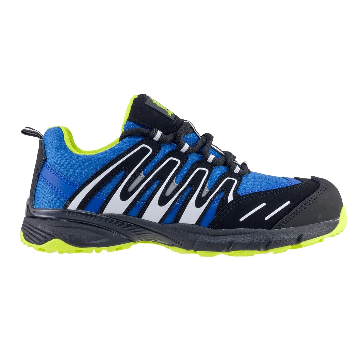 Urgent 242 S1 buty robocze, półbuty ochronne, sportowe, z siateczki, antystatyczne, oddychające, antypoślizgowe, niebieski, 46 EU