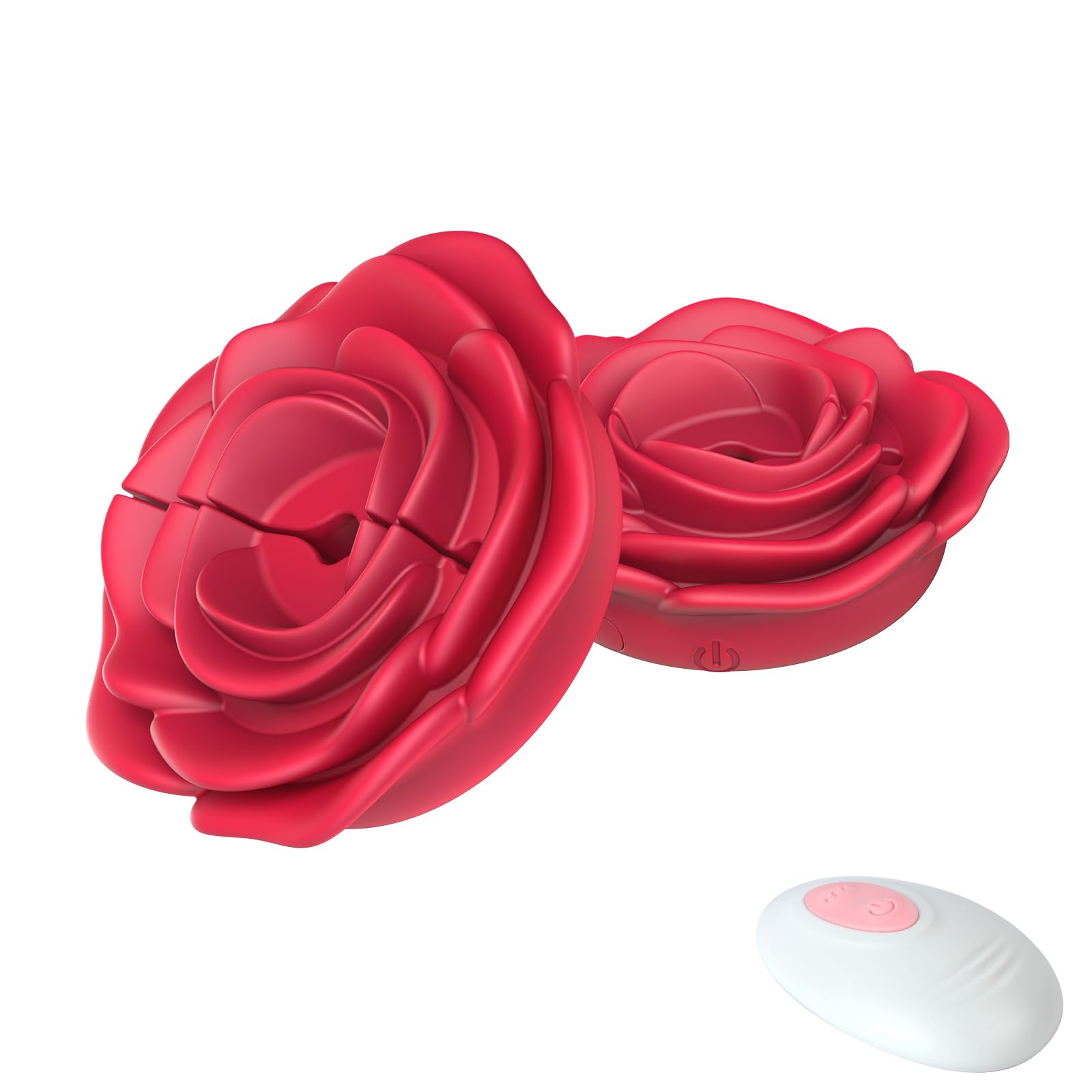 Pinze Capezzoli BDSM Sex Toys per Donna - Morsetti per Capezzoli Regolabili Stimolatore Capezzoli Femminile con 10 Modalità Forti, Vibratoreper Donna Professionale con Telecomando Sexytoysys Coppia